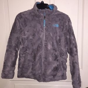 North face reversible jacket